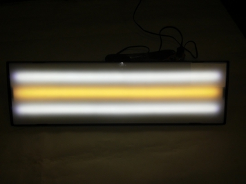 Фото Средняя лампа ULTRA VISION LED, 12V, 60 см, 3 полосы, без диммера
