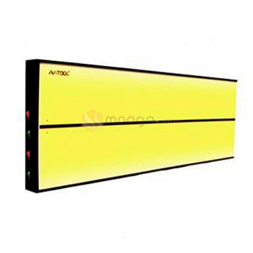 Фото 4х полосный LED плафон PL-2 hard, размер 600х200 мм