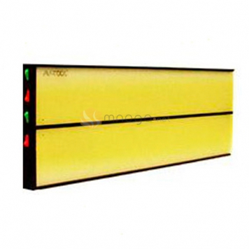 Фото 4х полосный LED плафон PL-3hard, размер 450х150 мм