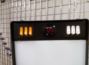 Фото Большая светодиодная лампа с пультом д/у, 6 полос, диммер, 220V