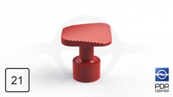 Фото NUSSLE PROFI Пистоны для минилифтера, квадратные (21 мм * 21 мм, красные)