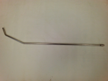 Фото Крючок с двойным загибом, плоский (длина 90 см, длина 1 загиба 15 см, длина 2 загиба 6 см, угол загиба 65°, Ø 11 мм, без ручки)