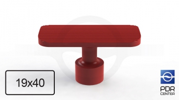 Фото NUSSLE PROFI Пистоны для минилифтера, прямоугольные (40 мм * 19 мм, красные)